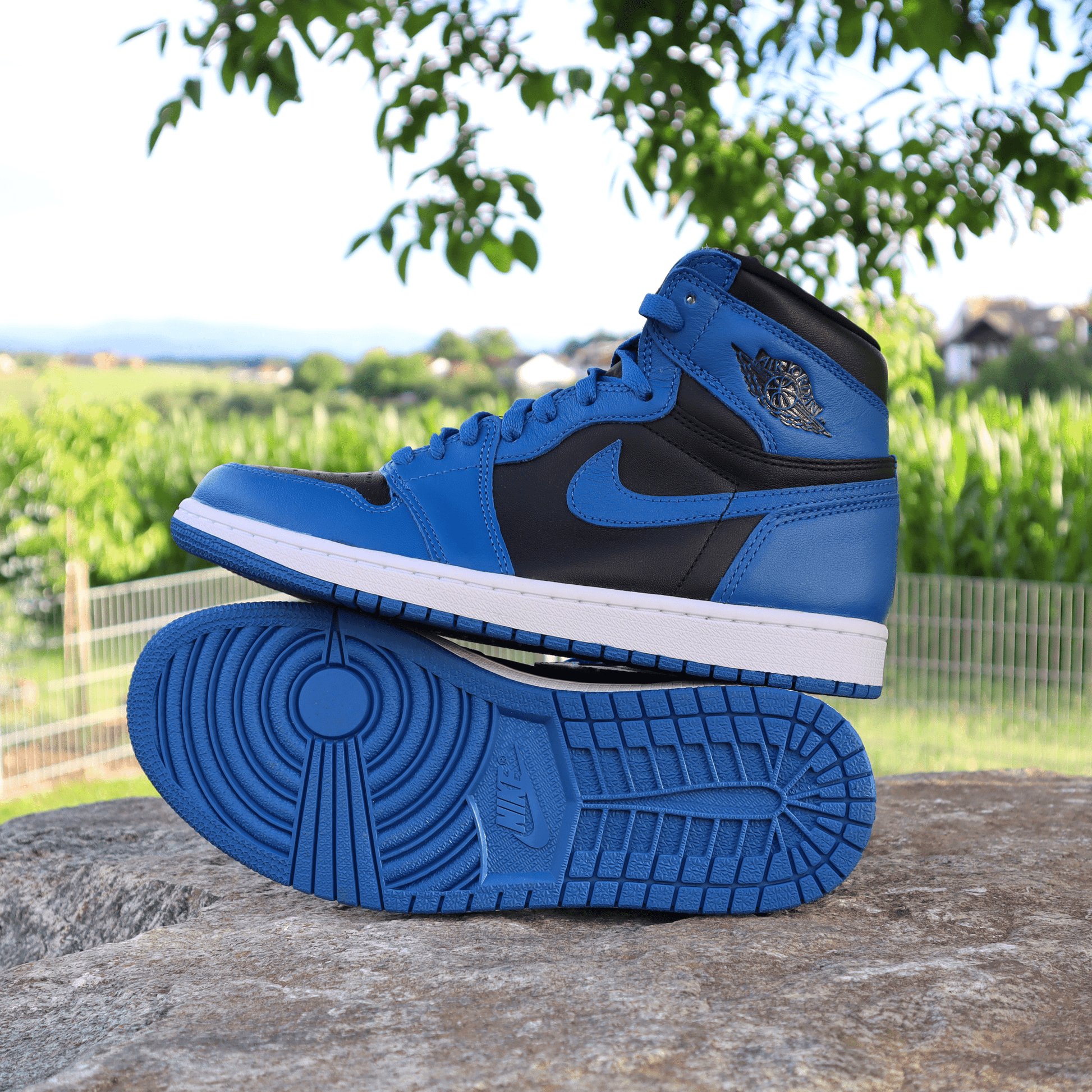 Dark Marina Blue Jordan Retro High Blau Jordan Schuh Retro Blau