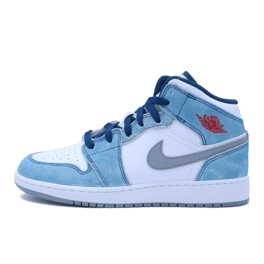 Jordan 1 Mid SE French Blue Light Steel (GS) - Spotlightz